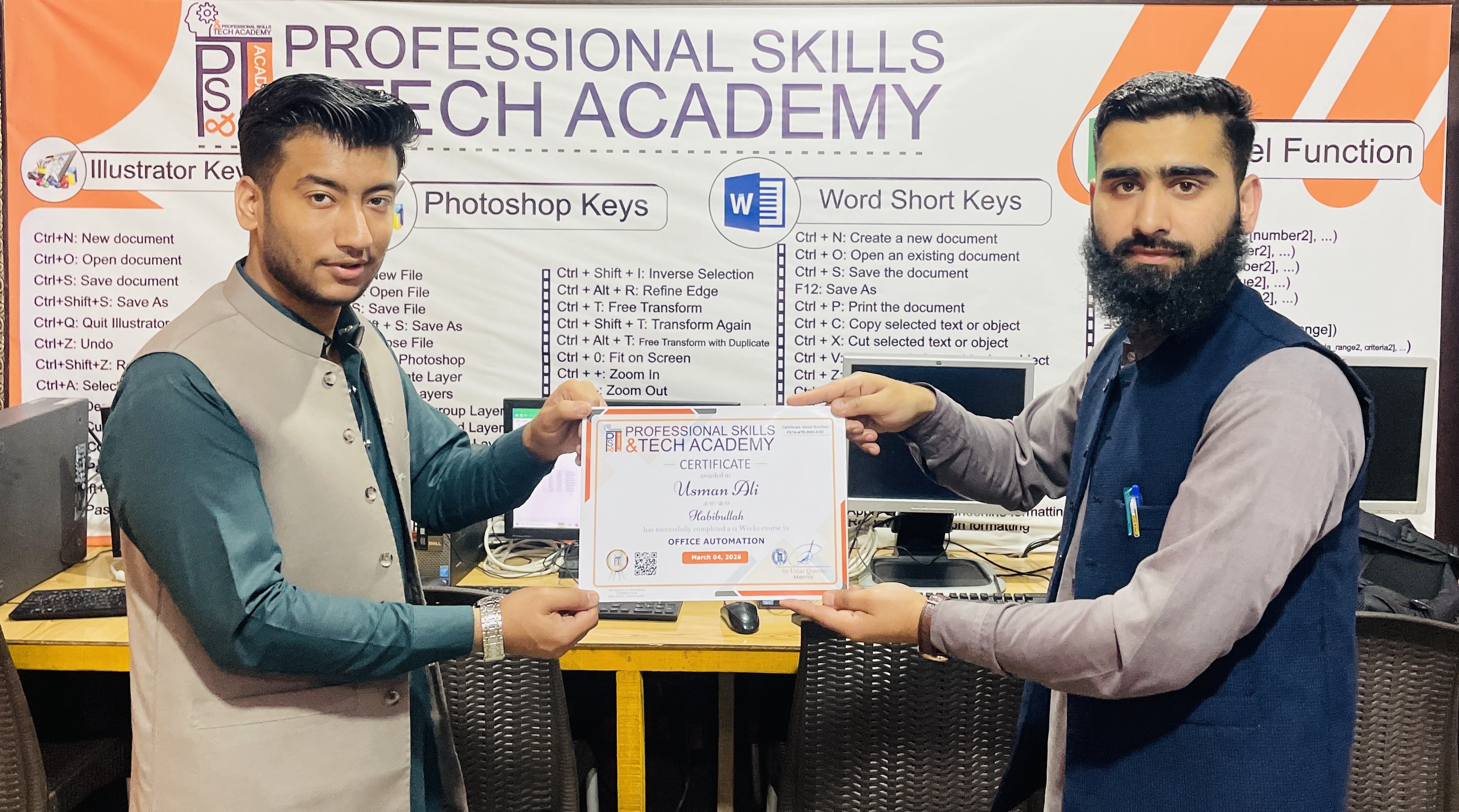 PSTA Certified Professional Student