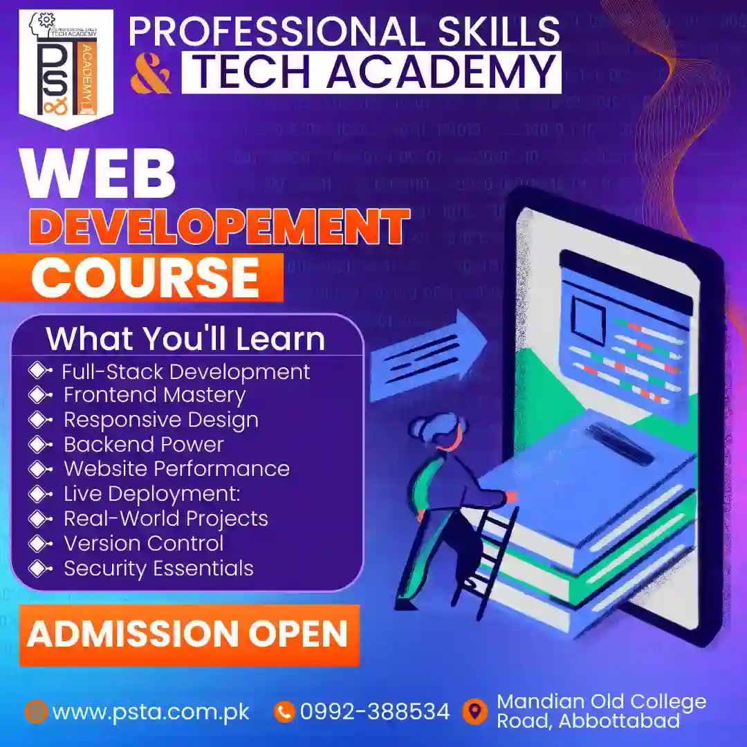 Advanced Full-Stack Web Development Certification with AI Mastery (2025 Edition) Certification Course Online in Pakistan & Abbottabad